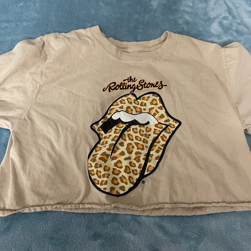 ROLLING STONES CROPPED TEE